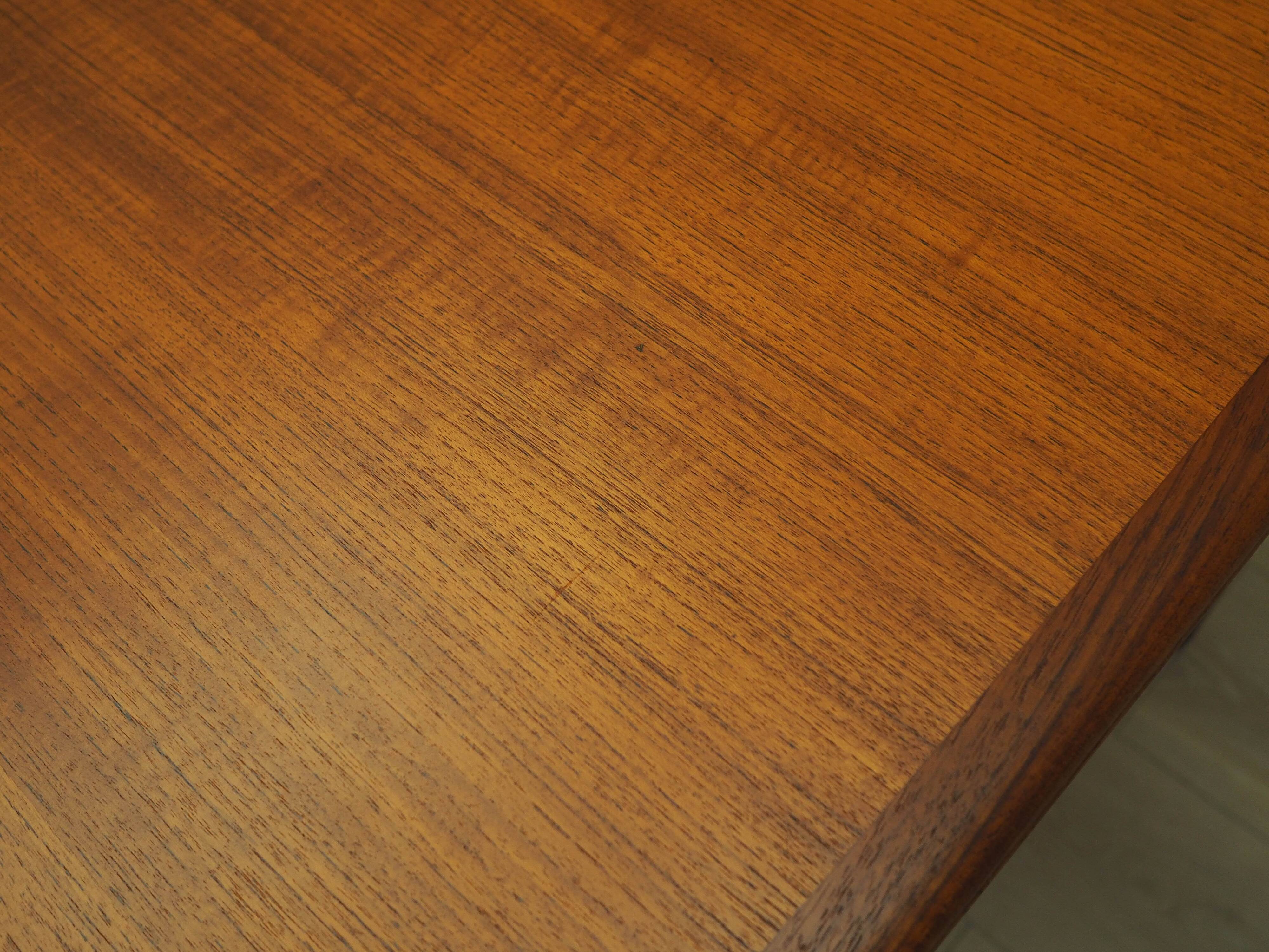Teak table, Danish design, 1970s, production: Denmark