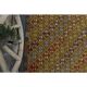 Vintage Turkish Oushak Handmade Wool & Cotton Yellow Area Rug 162x212