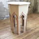 Suite de trois tabourets marocains