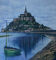 Affiche originale Tourisme "Le Mont St-Michel" 62x99cm 1930