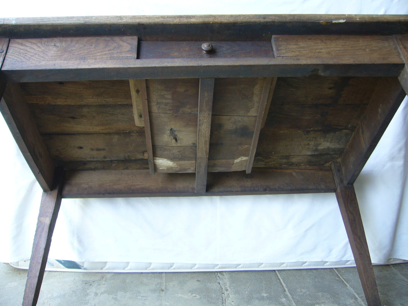 Old oak farm table