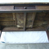 Old oak farm table