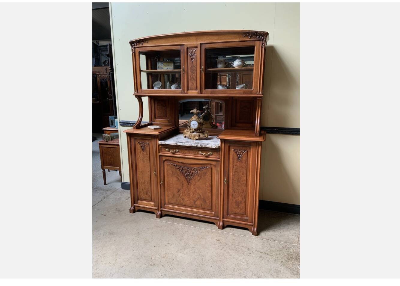Antique - Buffet, Vertiko, Sideboard, Art Nouveau