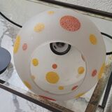 60's opaline suspension