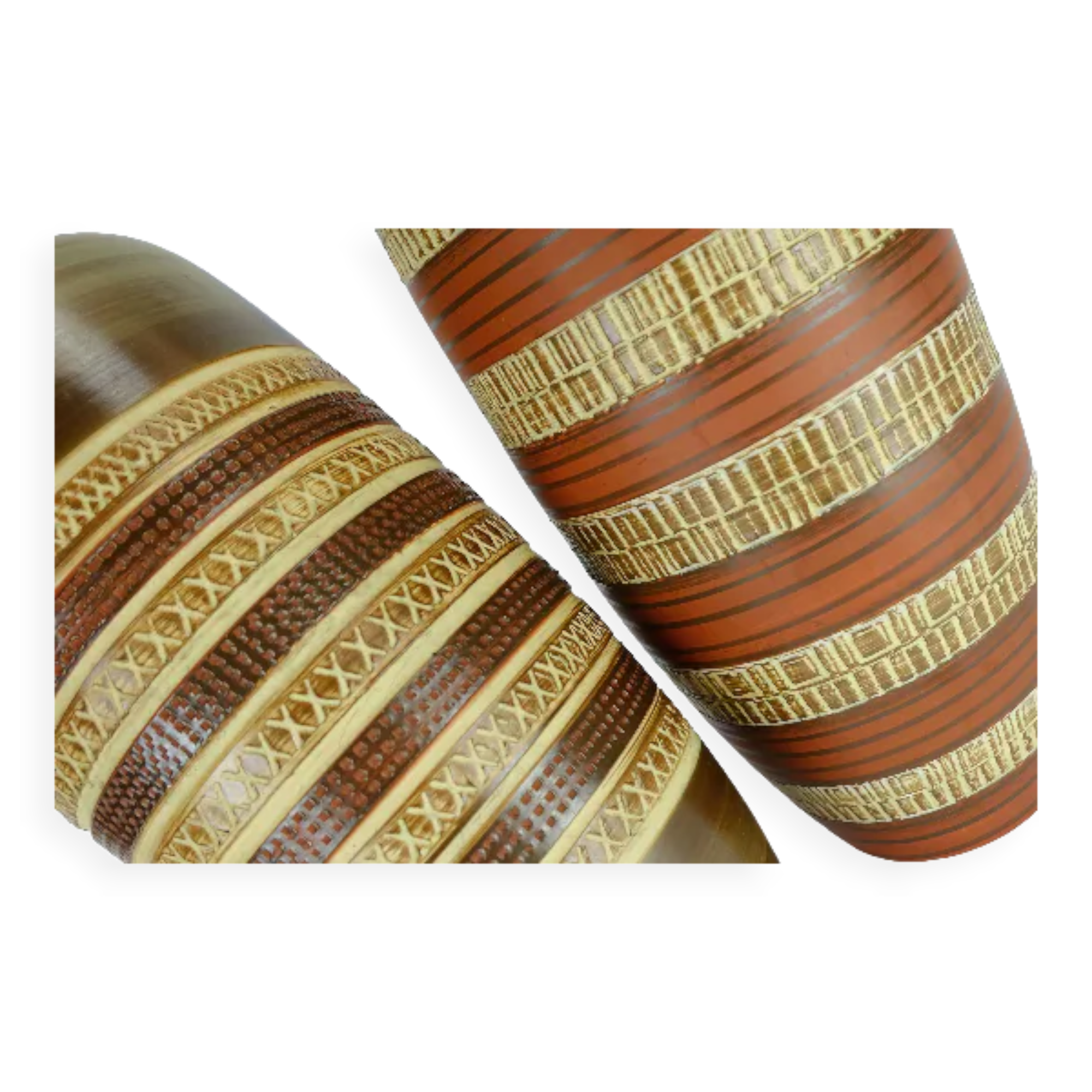 Paire de vases West Germany mid century Duemler & Breiden, 1950-60s