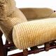 Arne Norell Inca Lounge Chair with Ottoman – Original Cord Upholstery, 1970