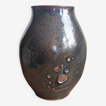 Vase marron