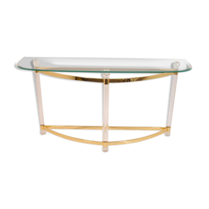 Table d'appoint plexiglas