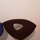 Set of 3 stools – Giorgio Saporiti for Il Loft – Italy, 1970s/80s