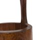 Vintage umbrella stand holder oak basket storage design 60's minimalist