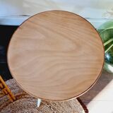 Table d'appoint tripode bois