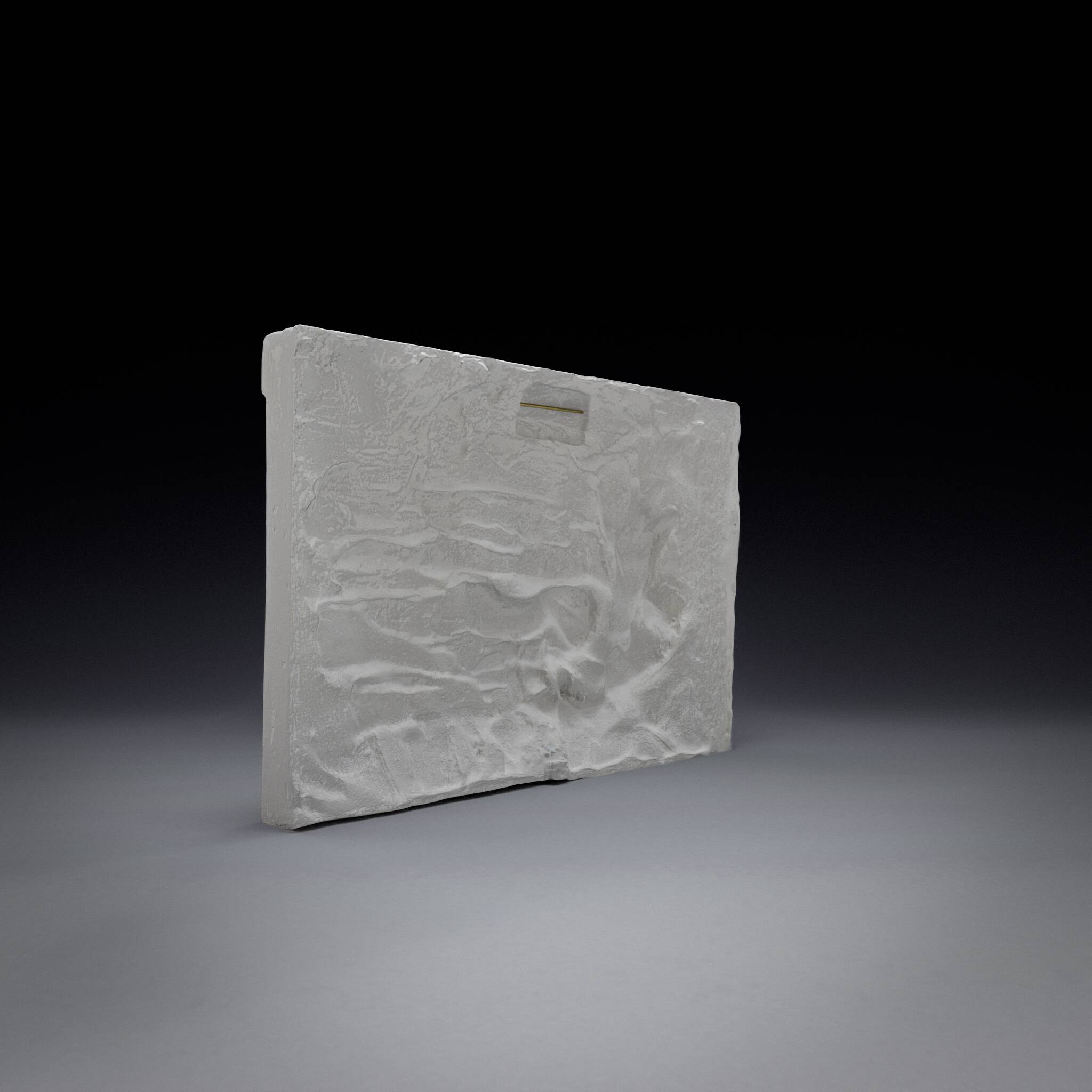 Plaster bas-relief – Ram deity of ancient Egypt