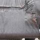 Chair tubular in Brown velvet of the 1970s