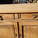 Buffet ancien en sapin deux portes