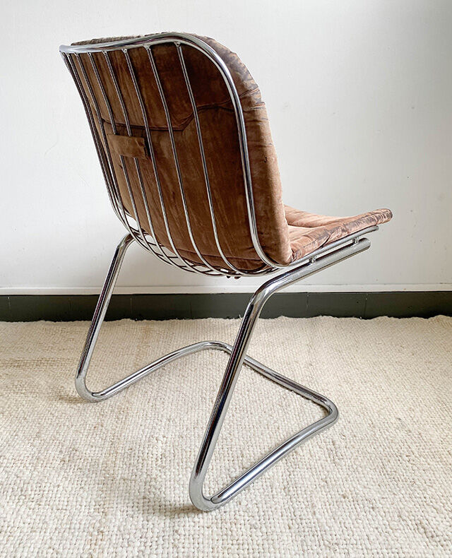 Chaise chrome