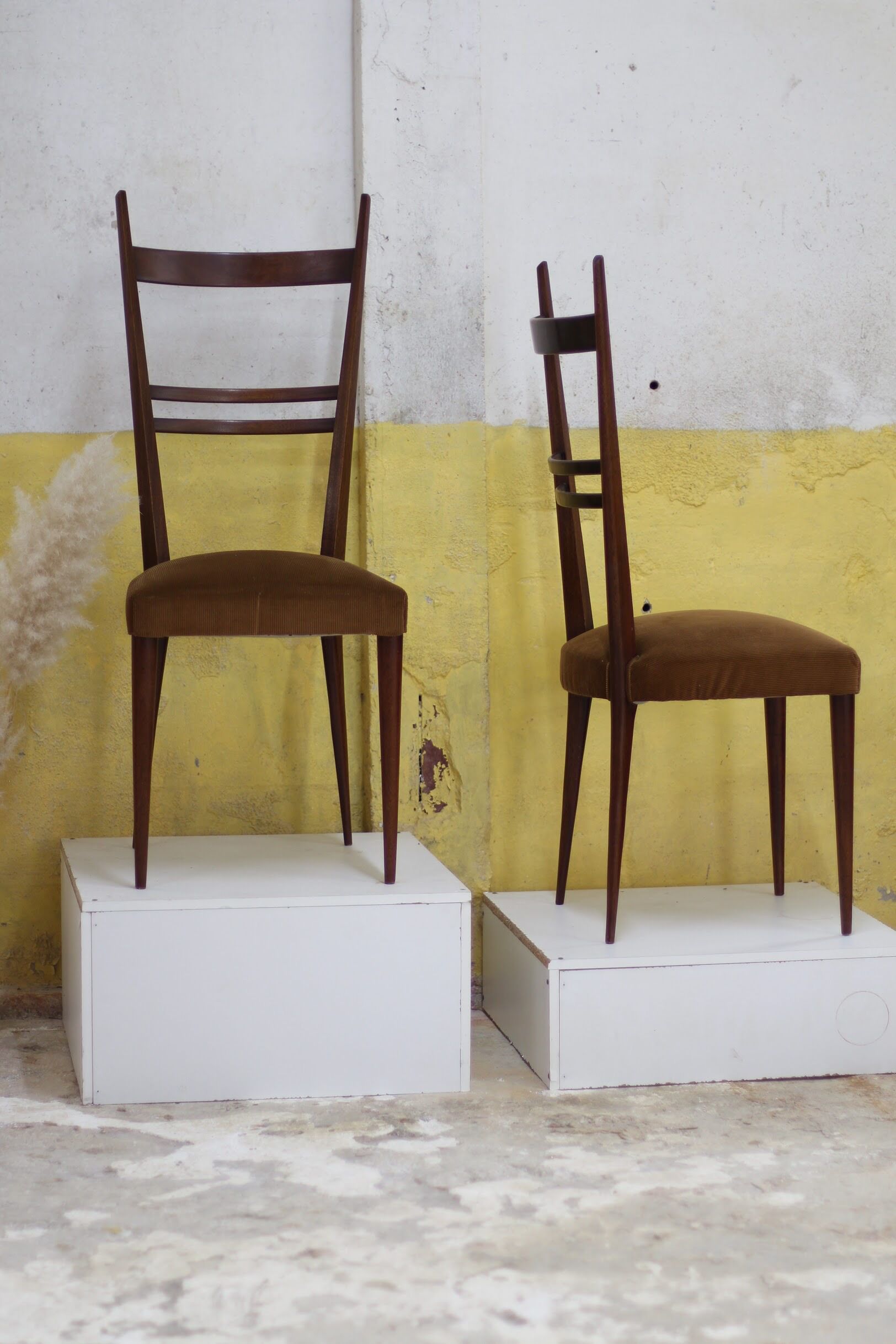 Chaise italienne des années 50