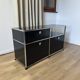 Commode USM Haller en Noir Graphite
