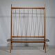 Flower Bench Cherry Wood  1960s Plant Stand