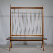 Table à plantes en bois de cerisier des années 1960
