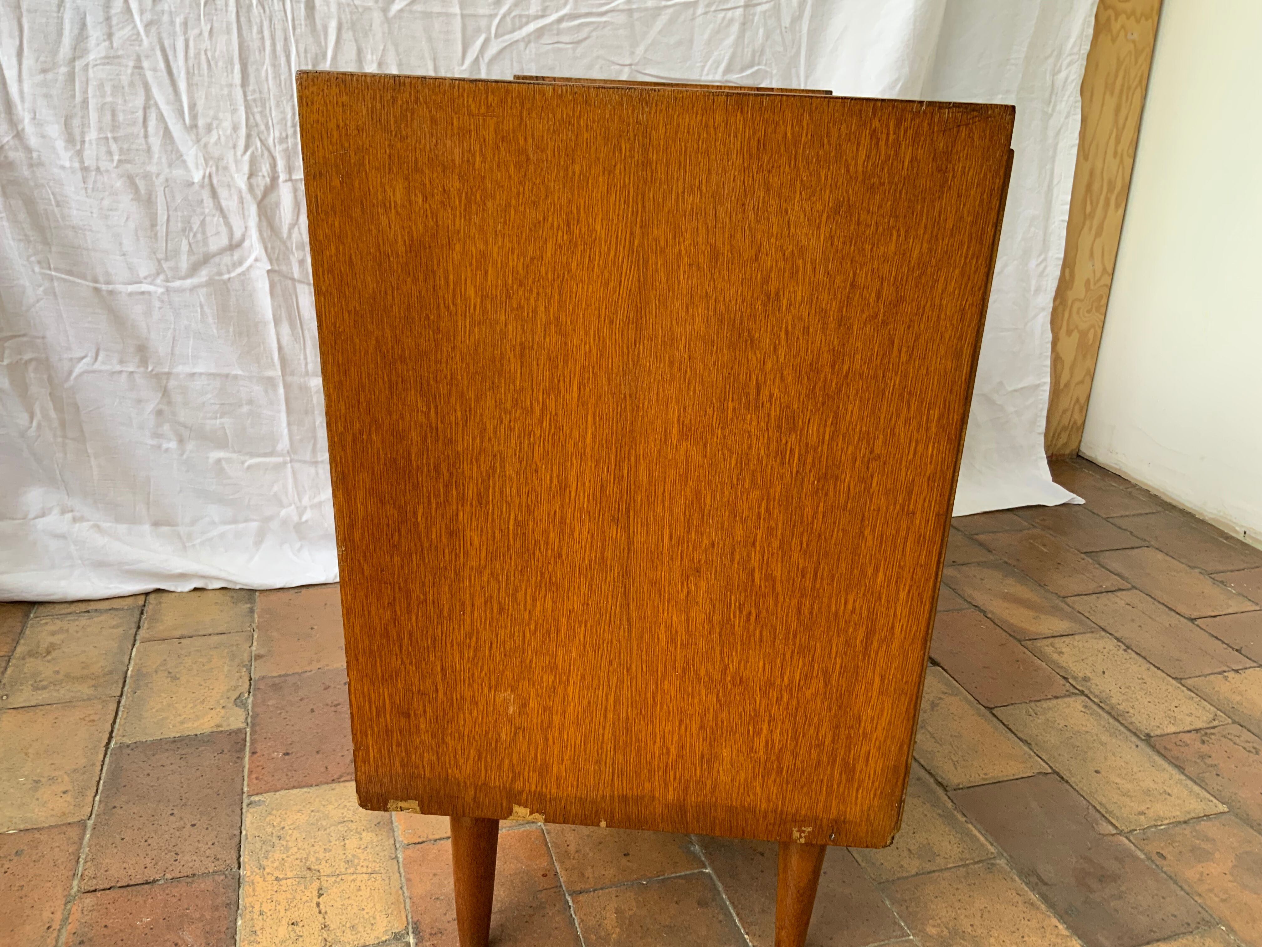 Vintage wood and canning chest of drawers