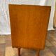 Commode vintage bois et cannage