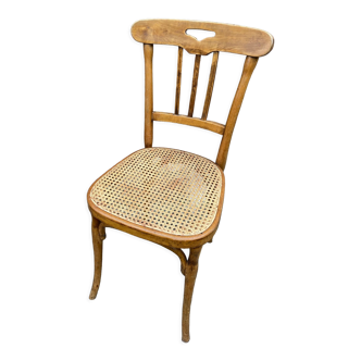 Viennese curved wooden chair 19th J J Kohn