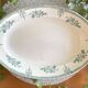 Large old oval earthenware dish from Saint-Amand (North)
