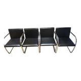 Set of 4 Mies van der Rohe chairs