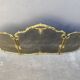 19th century fireplace fire guard by Bouhon Frères in bronze, French spark guard 1880