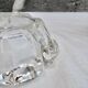 Glass flower ashtray