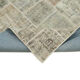 Handwoven Oriental Vintage 172 cm x 236 cm Grey Patchwork Carpet