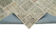 Tapis oriental vintage tissé à la main 172 cm x 236 cm gris patchwork