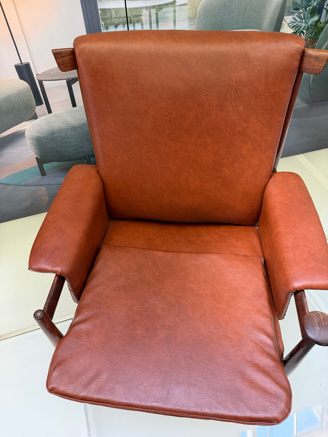 Armchair model Bwana designed by Finn Juhl.