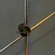 Adjustable Mid Century brown floor lamp