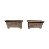NIII cast iron planters