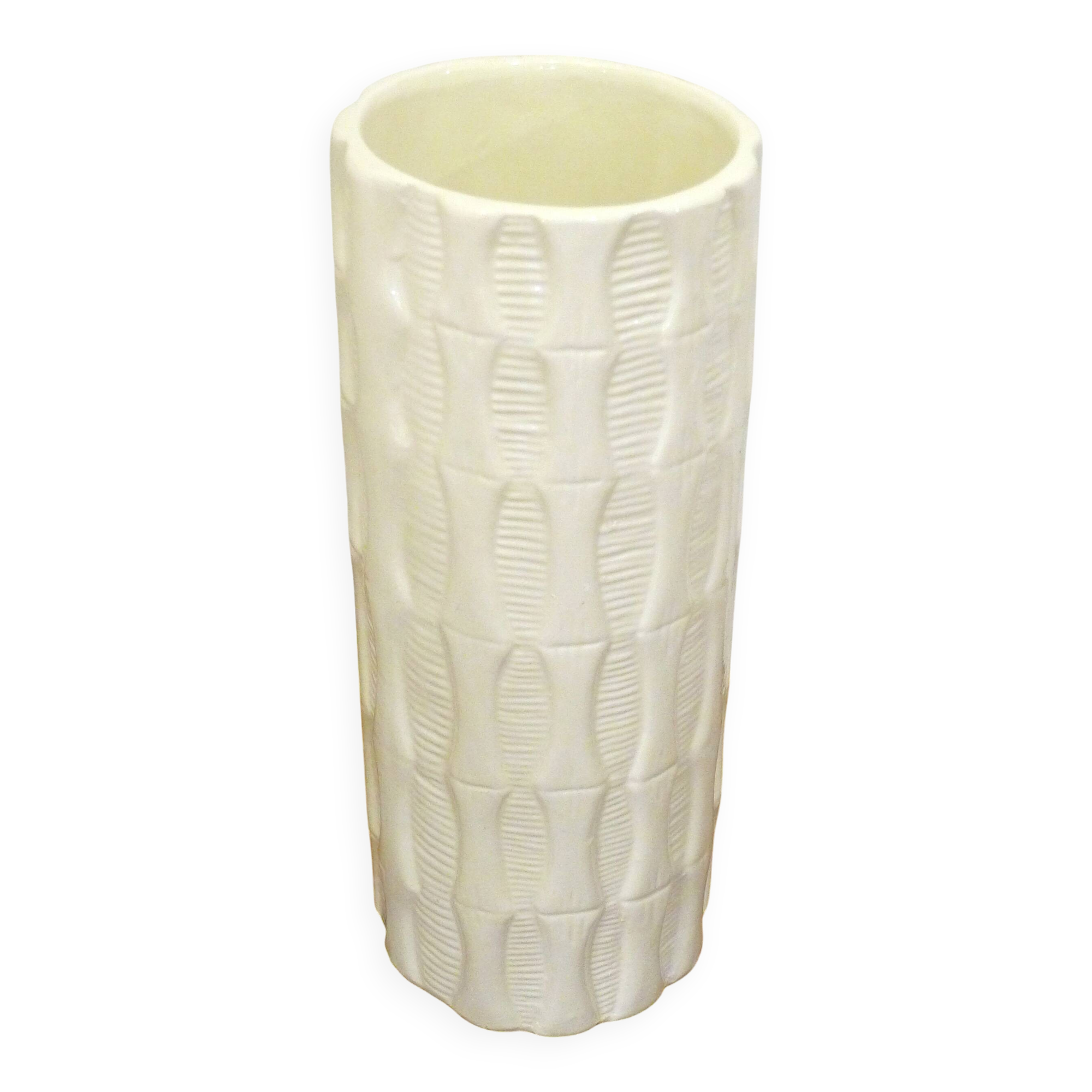 Earthenware bamboo umbrella stand