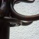 Old curved wood parrot coat holder