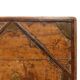 Ancient Indian ritual table of the Bajot type, wood and brass – Rajasthan