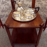 Art Deco Square Pedestal Table