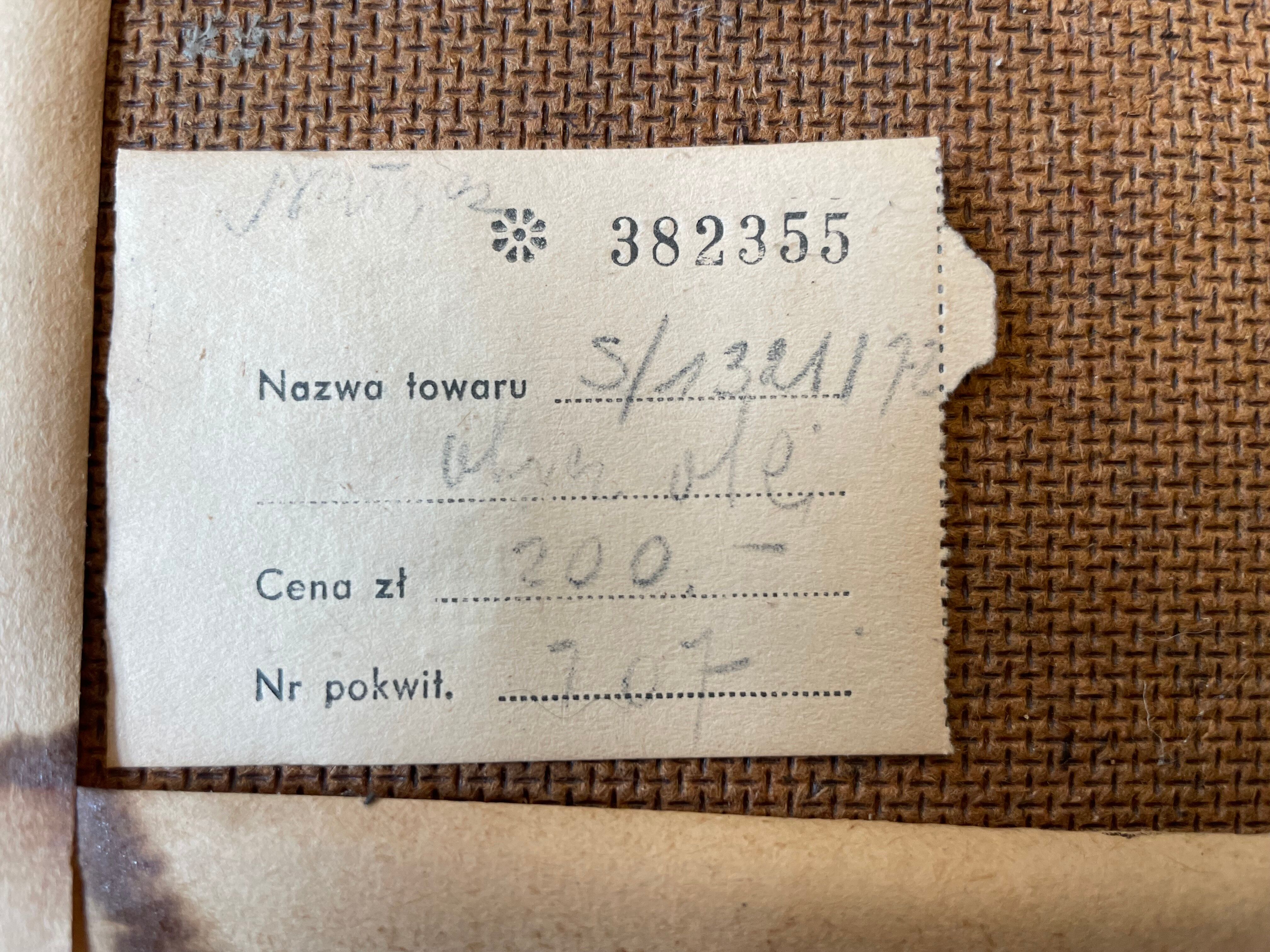 Painting old still life with flowers Still Life XXth