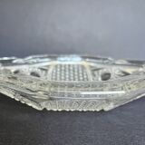 Vintage molded glass ashtray
