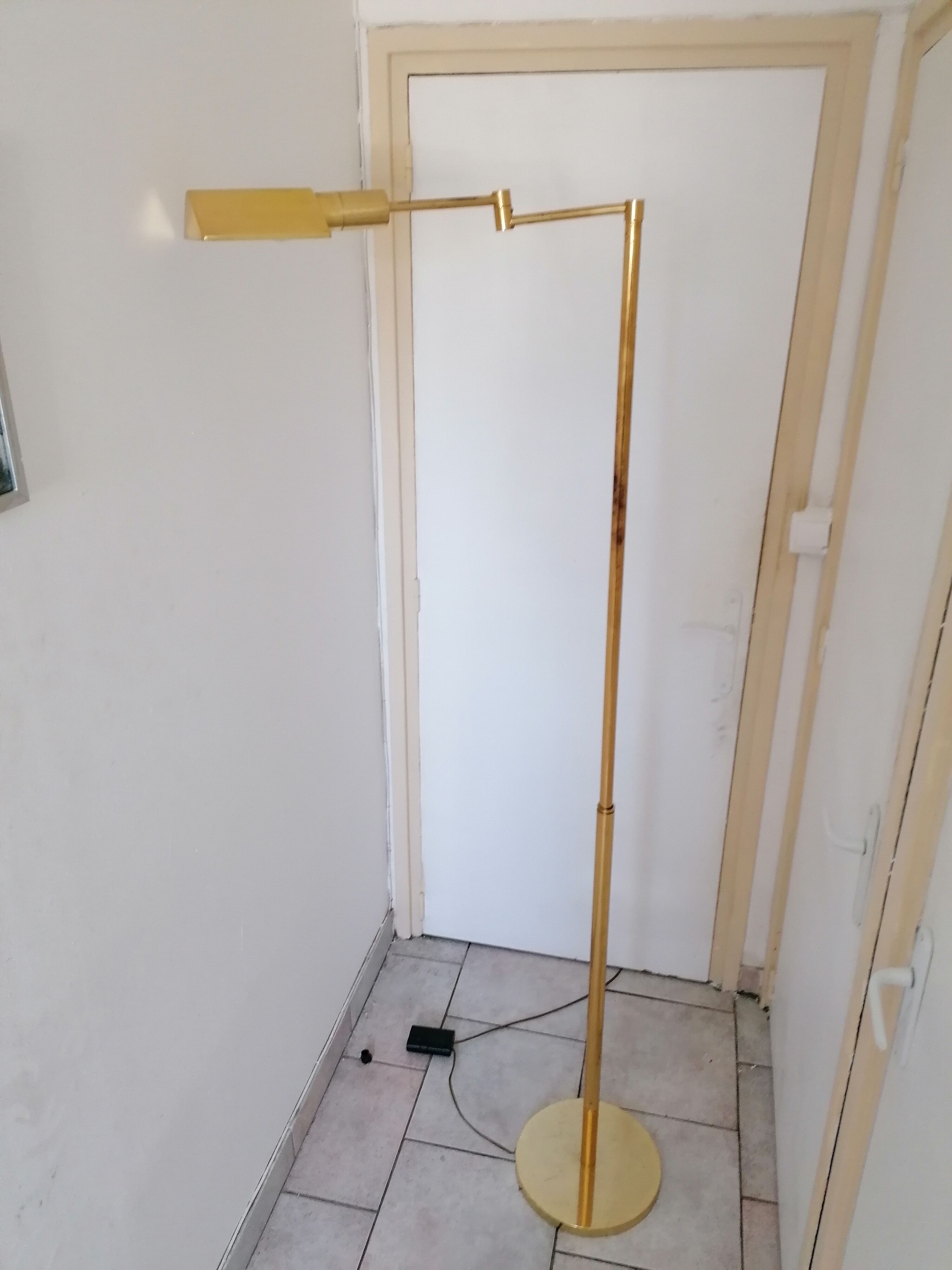 Lamp lamp telescopic reader 2 articulated arms design Italy