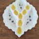 Vintage egg and raw vegetable platter