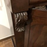 Two-door cabinet with drawer
