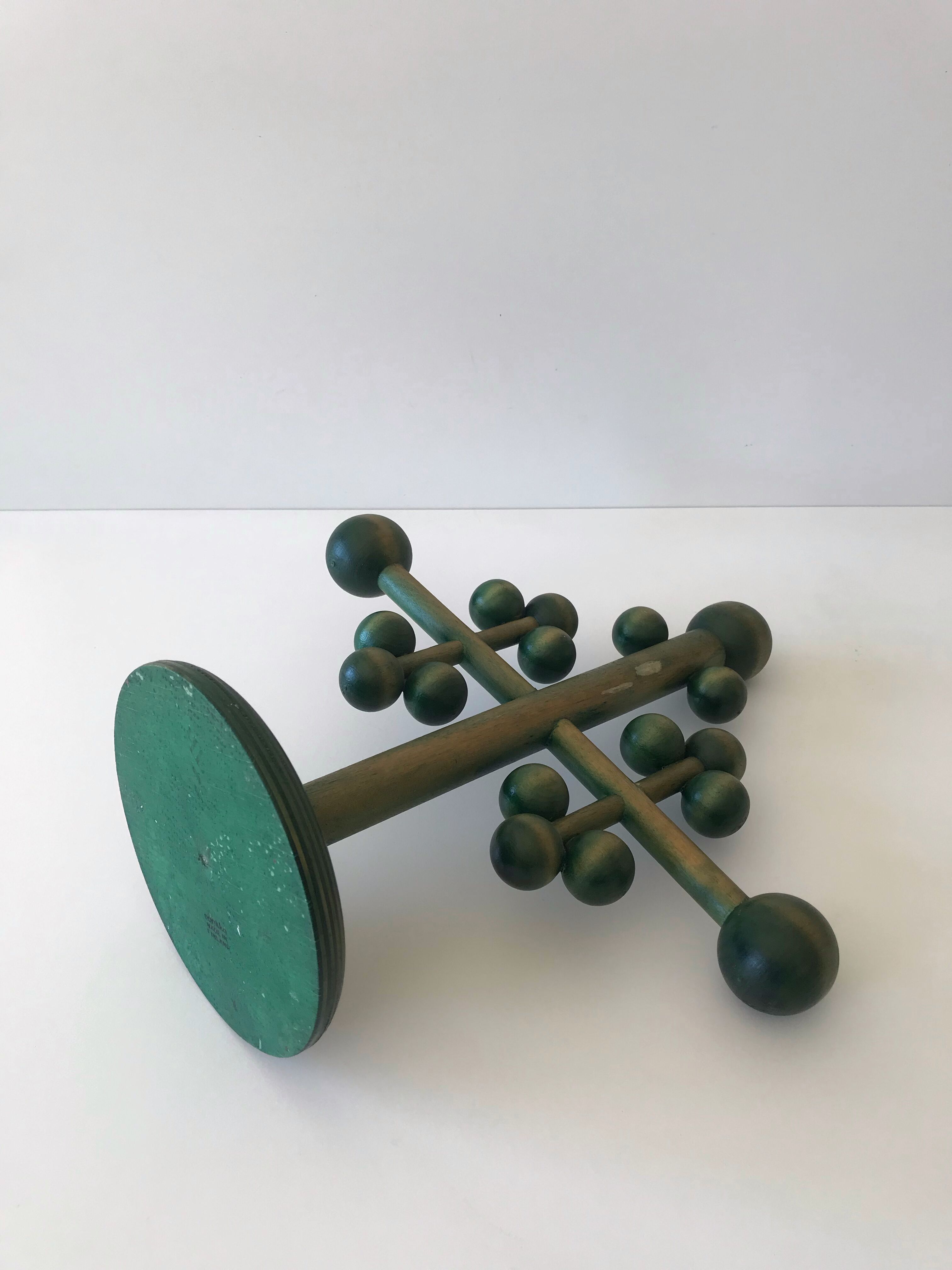 Finnish wooden candlestick