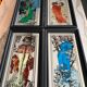 Alphonse Mucha mirrors - “The 4 seasons”