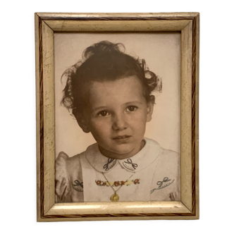 Vintage child photo