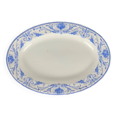 Plat Ovale ancien modèle Louis XVI, BFK, Belgique