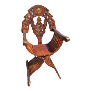 Fauteuil Pakistanais pliant trône