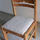 6 Minimalist pine dining chairs | Sweden | 1960s
